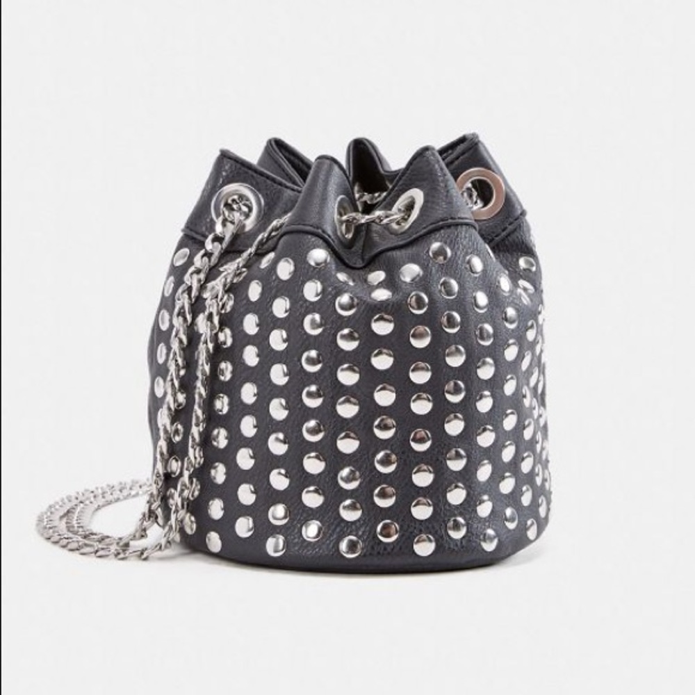 Studded Bucket Bag